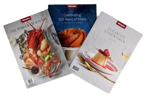 Miele cookbooks lot - x,
