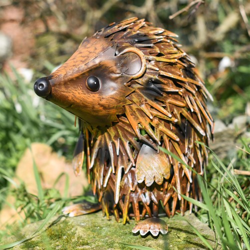 Hedgehog garden ornament - ornament,