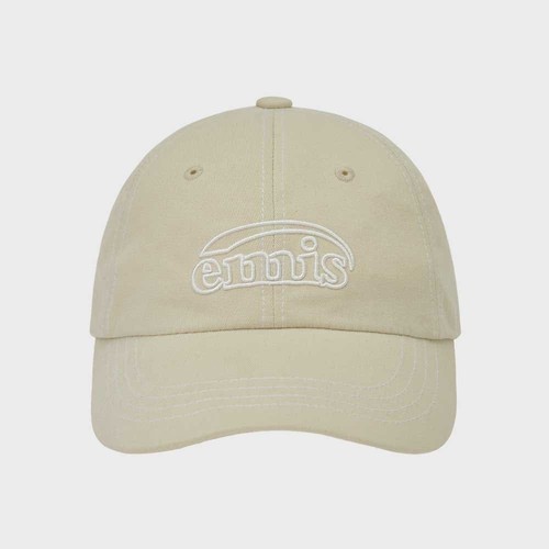Emis white stitch ball cap - emis,