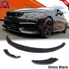 Gloss Black Front Bumper Lip