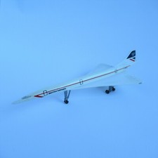 Vintage Schabak 920/14 1:600 British Airways Concorde Die-Cast Model G-BOAG