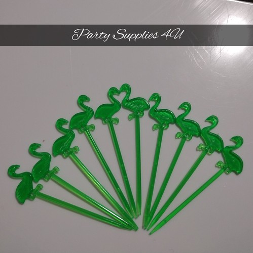 10x reusable green flamingo - 10x,