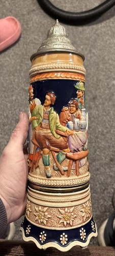 Musical ceramic german - musical, beer