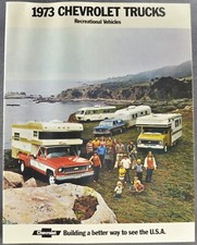 1970 Chevrolet RV Truck Brochure CST/20 Pickup Camper Van Suburban Motorhome