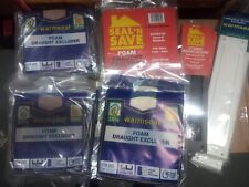 JOB LOT Foam Tape Draught Excluder Seal Strip Insulation Window Door Letterbox
