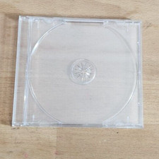 1 x Empty Jewel CD Case Music Boxes Cases Clear tray