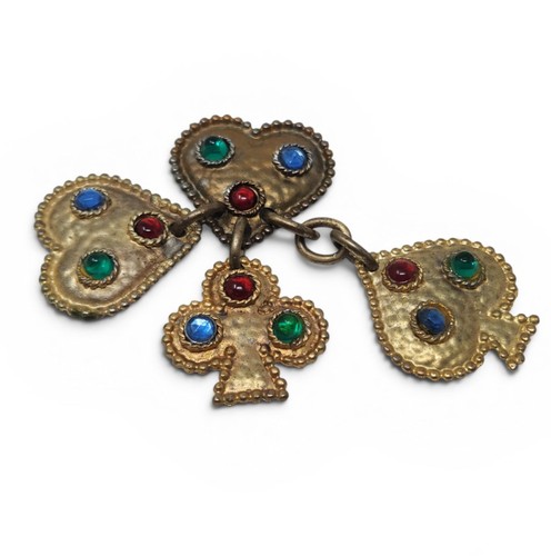 Vtg edouard rambaud brooch - rambaud,