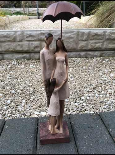 Summer shower family - family, figurine