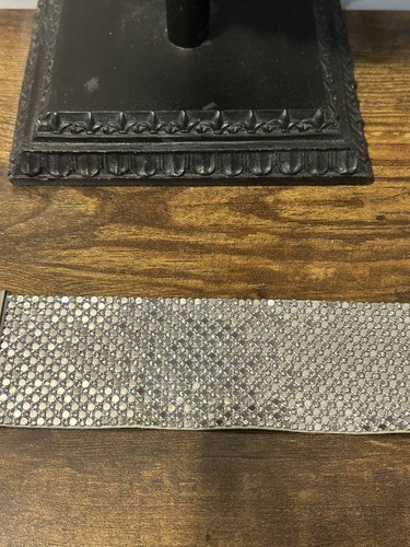 Vintage swarovski grey suede - vintage,