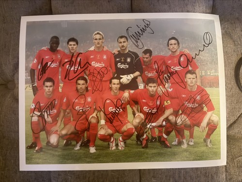 Signed liverpool istanbul - signed,