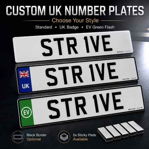 Number plates premium - 2d,