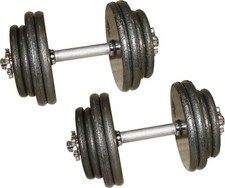 Gray Adjustable Dumbbells 50