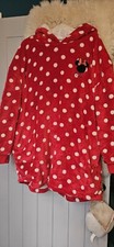 Womens primark Minnie mouse snuddie fleece hoodie xs small