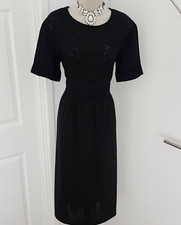 Zara Dress UK 10 Black Short