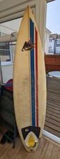 Vintage Nigel Semmens 6'4" Surfboard - Quality. Glassed by Phil Northey