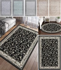 Traditional floral area rug - traditional,