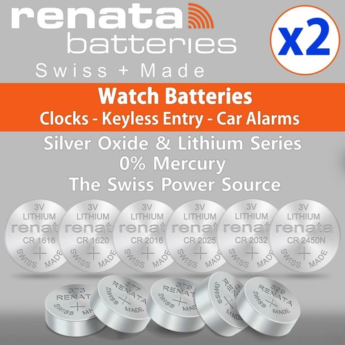 Renata watch battery - renata, swiss
