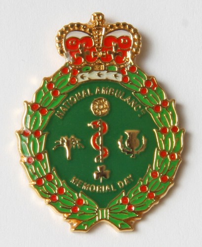 Ambulance memorial badge - ,