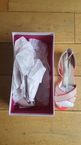 Boden cream pink leather - boden,