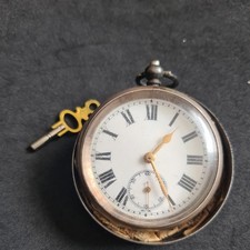 Antique solid silver gents - solid,