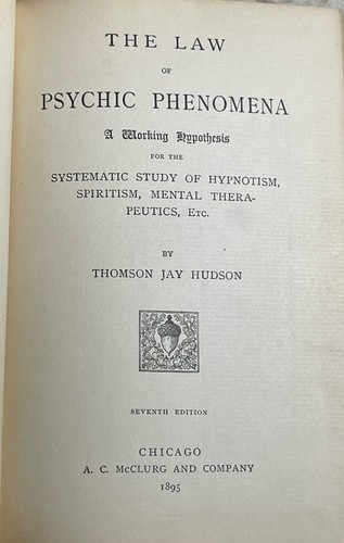 1895 the law - the, psychic