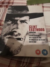 Clint Eastwood Collection DVD 4 Films Hang ‘Em High/Good Bad & Ugly/Fistfull