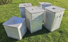 GRUNDY BIN Vintage Aluminium