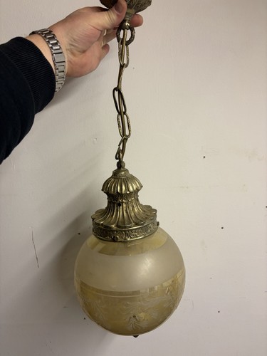 Large vintage glass - large,