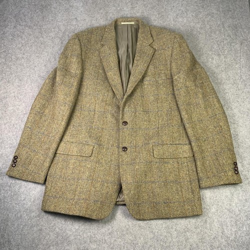 Harris tweed blazer - tweed,