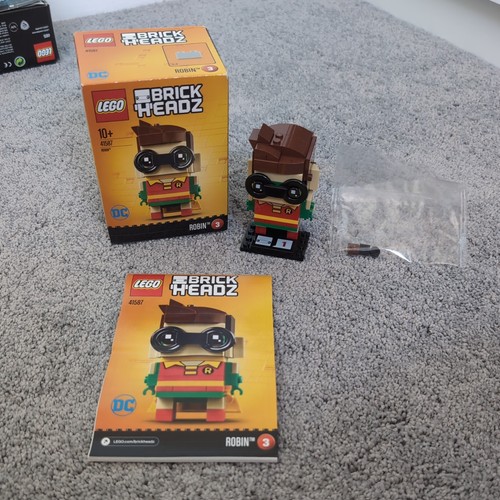 Lego brick headz 41587 robin - lego,