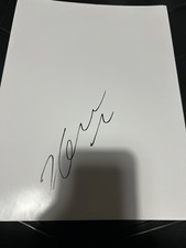 Deco signed A4 glossy photo