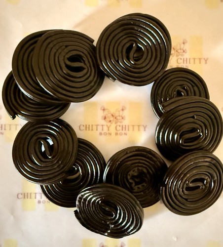 Liquorice wheels 100g - wheels, 100g/3.5ozs