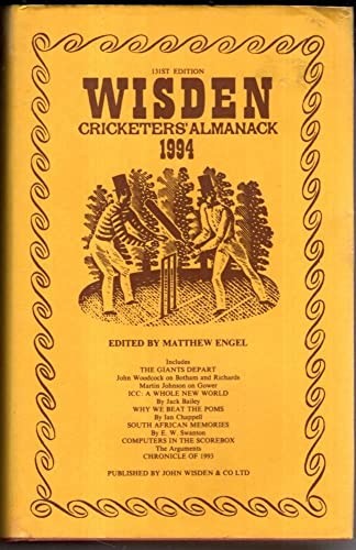Wisden cricketers almanack - cricketers',