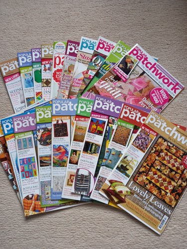 Popular patchwork magazines - popular,