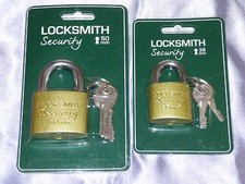 BRASSPADLOCK 38MM OR 50MM