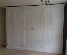 Wardrobe - Painted 6 Door Full