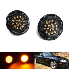 2x Clear Side Indicator LED