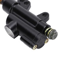 Rear Foot Brake Hydraulic Master Cylinder Pump Black For Motorbike ATV Dirt Bi