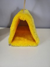 Yellow Hanging Bed For Budgies