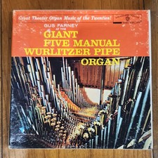 Warner Bros Giant Five Manual Wurlitzer Pipe Organ Gus Farney Reel to Reel