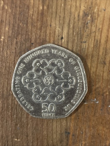 2010 girl guides 50p very - girl,