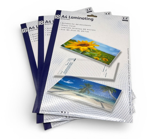 Laminating pouches - 54, a4