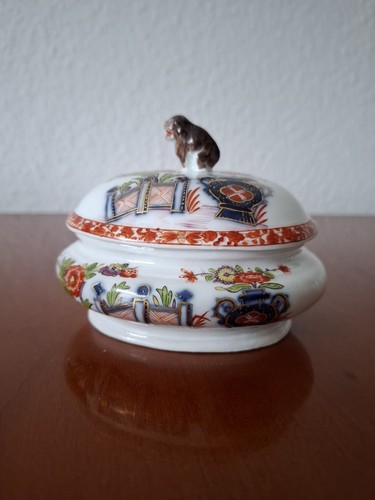 Meissen early sugar bowl - , +
