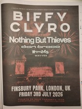 BIFFY CLYRO FINSBURY PARK 3rd