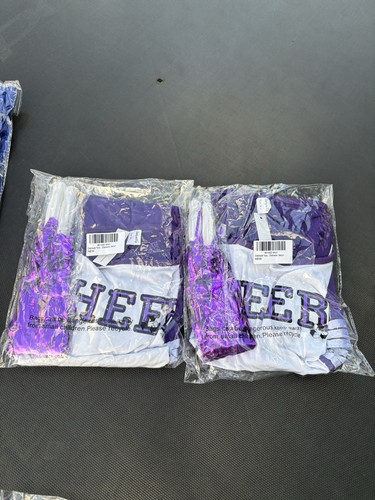 Med purple cheer leader - purple,