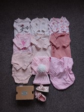 Baby Girls Clothes Bundle Newborn Up To 1Months