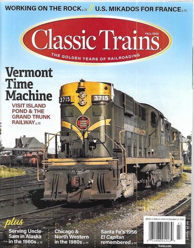Classic trains magazine fall - trains,