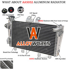 Radiator aluminium for triumph - radiator,