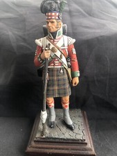 Built And Painted 120mm Verlinden Sergeant 79th Cameron Highlanders - Waterloo 