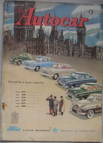 Autocar magazine august 1955 - magazine, 5